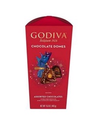 截單 5/2~约3月底到 Godiva Chocolate Domes 雙重黑朱古力及牛奶朱古力脆榛子 443g 禮盒装 $155盒(3件起)，$165盒