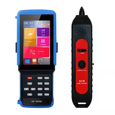 IPC9310SN 4.5inch display touch screen CCTV tester monitor RS485 PTZ control POE UTP cable tester IP
