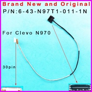 Laptop LCD LVDS EDP cable FOR CLEVO N970 6-43-N97T1-011-1N 30 pin