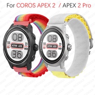 Alpine loop Nylon Strap For  COROS APEX 2 Pro / Coros Apex 2  Smart Watch band bracelet