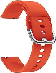 ONE ECHELON Quick Release Watch Band Compatible With Fossil Grant Automatic Silicone Buckle Replacement Strap