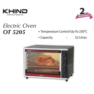 MCO delivery New Khind Electric Oven 52L OT5205 ( for up to 3kg chicken ) READY STOCK