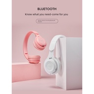 earphone bluetooth bluetooth earphone Macaron Headset Style Girls Cute Bluetooth Headset