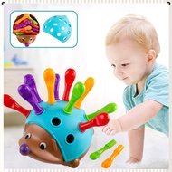 Spike Hedgehog Toy Kids Color Number Sorting Matching Toy Montessori Educational Toys Mainan