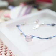 KNIT WITH LOVE 法國古董線 紫玉髓手鍊