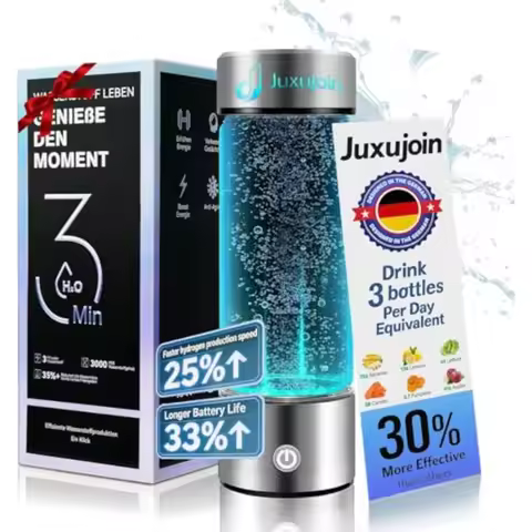 New Upgrade Hydrogen Water Bottle Generator Industry TOP - 24-Hour Hydrogen Lock NO.1 Double Hydroge