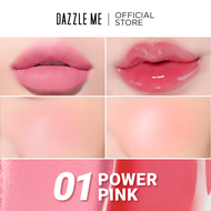Barbie X Dazzle MeHello Mello Lip & Cheek Palette 2in1 Multi fungsi Perona Pipi Blush Dan Bibir Matt