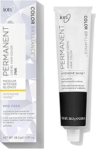 Ion Medium Intense Blonde Permanent Creme Hair Color, 7NN, 2.05 Ounce, Paraphenylenediamine Free, Ve