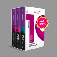 G&E OUTLET-Book One Q Eight Four [1Q84] Long Love Novel By Haruki Mumi (Boxset 3 Volumes Complete)