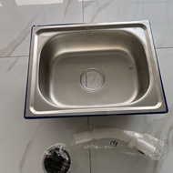 bak cuci piring BPC kitchen sink 1 lubang stainless