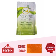 ☂VEZEES ECO NATURALS BABY LAUNDRY POWDER DETERGENT 1 Kilo with Free 1 Kojic Soap✶. kojic soap per ki