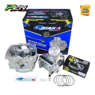 เสื้อลูกฝาแคมแต่งหลีด ฝาสูบAtaka พร้อมเสื้อลูกหลบวาล์วCNC แคมแต่ง ช่างเดช ช่างพัฒน์ ช่างเต้ ช่างเฮง 