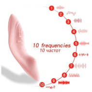 Adult Sex Product Wireless Remote Control Silicone &amp; Waterproof Invisible Wearable Dildo Vibrator Sex Toy For Women