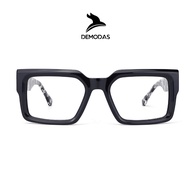 DEMODAS YL99185 Square Glasses Photochromic Lens Bluechromic Anti-radiation Blueray Minus Normal Cyl