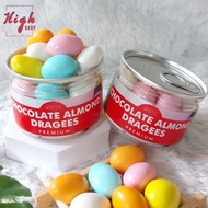 Can Chocolate Almond Dragees Coklat Turki Coklat isi Kacang Almond Kualitas Premium