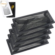 LOLLIPOP1 Floor Vent Screen Net, Replacement Black Vent Mesh Filter, Practical 4in Durable PVC Floor Register Cover Trap Catch Debris