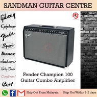 Fender Champion 100 Guitar Combo Amplifier, 230V UK