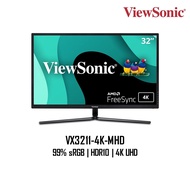 VIEWSONIC VX3211-4K-MHD - 32" 4K VA ULTRA HD HDMI DP VESA MONITOR