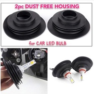 2pc Headlight Dust Cover for HID and LED Conversion Kit Bulb Seal Housing Cap H1 H3 H4 H7 H8 H11 900