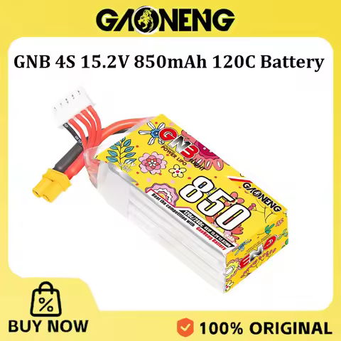 GNB LiHV 4S 15.2V 850mAh 120C XT30 LiPo Battery for 2.5 to 4 inch FPV Drones Freestyle Racing Cinewh