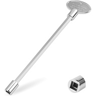 Kunci Injap Gas Universal 8 Inci, Sesuai untuk Batang Injap Gas 1/4" dan 5/16", Kunci Perapian Gas, 