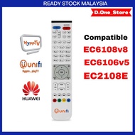 Remote Control For Unifi Tm HyppTv box EC6106V5 EC6108V8 EC2108E Alat Kawalan Jauh Unifi Hypptv