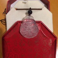 辟邪鍾馗玻璃玉吊咀