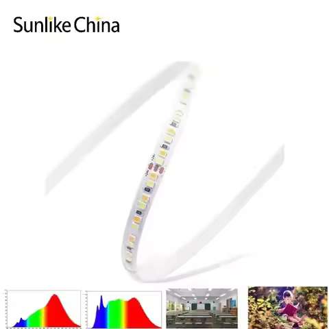 SunlikeChinese Ra97 24V CCT 2700K 5000K LED Strip Light Lower Blue Eye Safety Health Enhancment