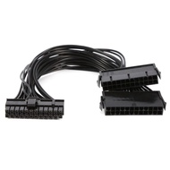24Pin Dual PSU Cable | PSU Power Supply Extension Cable for Mining