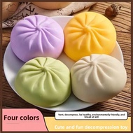 YELGIRL Slow Rising Squishy, Decompression Dough Soft Giant Dumpling Squishy,  Calming Squishes Fidg