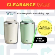 [CLEARANCE] 350ML 400ML Magnetic Auto Stir Mug USB Mixing Cup Cawan Kacau Automatik