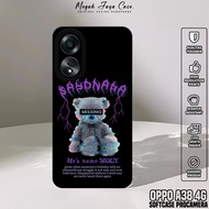 Softcase Oppo A38 4Ghp - Oppo A38 4G Casing BNKA Motif - Case Oppo A38 4Ghp - Silicone Oppo A38 4Ghp