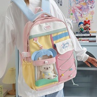 Stylish Ita Bag Backpack Aesthetic DIY Doll Display Backpack Transparent Backpack Badges Display Sho