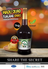 1kg Madu Tualang Asli Quad, 100% MADU Tualang Asli, Raw Honey & Unprocessed Tualang HONEY VIRAL