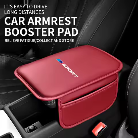 1pc Center Console Armrest Protection Pad Car Armrest Pad For BMW X1 X3 X5 E70 F15 F48 G30 G20 F30 F