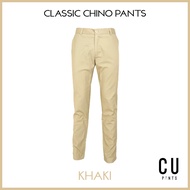 กางเกงขายาว ชิโน ทรงกระบอกเล็ก Classic Chino Pants : 16 Colors : CU common until.