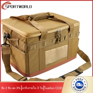 30L Camping Cooking Utensil Organizer Collapsible Hard Picnic Storage Bag Detachable Multifunctional