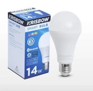 Krisbow (Ace)- Smart Bulb / Bohlam LED Bluetooth Dimmable & Adjustable color (dapat diredupkan warna