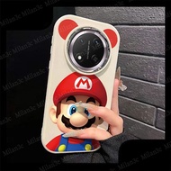 For Honor X9C X9B 5G Casing Honor X9C Smart Casing Cartoon Silicone Mario Phone Casing Shockproof So