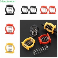 SEPTEMBER Bike Spring Hinge Clamp, Hinge Clamp Easy Free Twist Folding Bike Hinge Clip Spring, C Buc