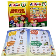 [2 Books] ABACA Volume 1-2 I Can Read - Kindergarten Children's Books Learn to Read