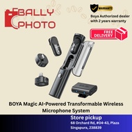 BOYA Magic AI-Powered Transformable Wireless Microphone System