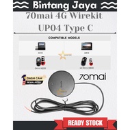 70mai 4G Wirekit UP04 Type C Power Supply Adaptor (For 70mai Dash Cam Omni & A810)