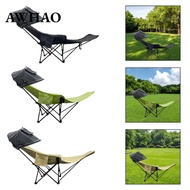 [AWHAO] Camping Chair Folding Chair Outdoor Chair Reclining Chair Portable  Oxford Cloth Adjustable 