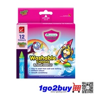 MasterArt Jumbo Washable Crayon 12 Colours
