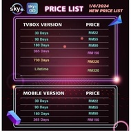 Skytv Months Code ID