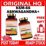 ASHWAGANDHA+KSM-66 Soft Gel Merawat Penyakit 3 Serangkai Original HQ 100% Murah Free Gift
