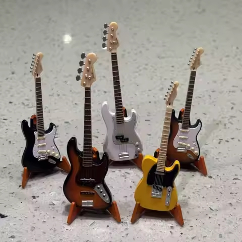 Bandai BANDAI Fender electric guitar, guitar, musical instrument, scene ornament, genuine twisted eg
