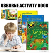 Usborne activity book/Children book/Gift/Toy/Pre schooler/ sticker book/sticker/stickers/Baby