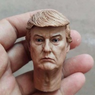 1/6 Politicians Painting Delicate Scale Donald Trump Head Sculpt Fit 12" Figure 12"